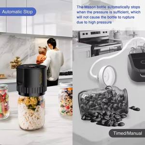 Wholesale Automatic <b>Small</b> Household Food Preservation Machine Portable Vacuum Sealer Mini Style for Mason Jar <b>Storage</b> - Product Image 6
