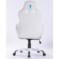 Chaise de bureau ergonomique moderne et confortable avec siège rotatif et réglage en hauteur, avec support lombaire
