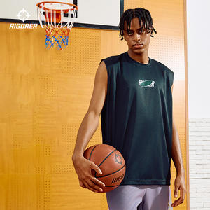 Rigorer 定制徽标透气篮球运动背心，适合团队训练服装 - Product Image 2