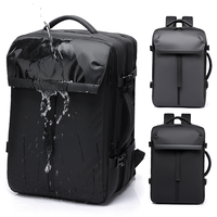 Sac à dos pour ordinateur portable WEIXIER unisexe multifonctionnel pour les déplacements professionnels, extensible, imperméable, en polyester, pour les voyages d'affaires