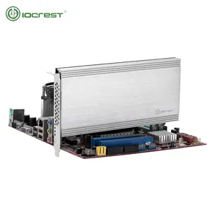 IOCREST 4 Cổng Với Tốc Độ Đầy Đủ M.2 NVMe M Cảng Chính Để PCIE 3.0X16 Điều Khiển Adapter Thẻ