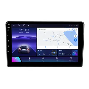 NaviFly TS10TS18プジョー3082013-2017用の最新のAndroid 9インチQLEDスクリーンカーステレオ360カメラDVROBDをサポート