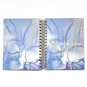 Nouvel arrivage de carnet de notes planificateur à spirale papier d'impression personnalisé couverture organisateur <span class=keywords><strong>financier</strong></span> classeur budgétaire - Product Image 4