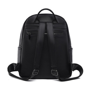 2025 nouvelle mode léger en cuir PU sac à dos multifonctionnel décontracté voyage vie quotidienne dame Mochila - Product Image 5