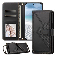 Casing Ponsel Lipat Dompet Kulit PU Mewah dengan Tali Gantungan untuk Xiaomi POCO X8 Pro Max M8 Power 5g C95 Tempat Kartu Gelang Tangan