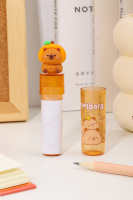 Gommes créatives en gros pour fournitures scolaires, gommes en forme de dessert, gommes mignonnes en forme de capybara et de rouge à lèvres pour enfants