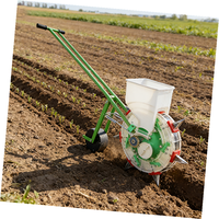 Semoir fiable sans labour avec fonctionnement manuel et profondeur réglable pour la plantation de maïs, de soja et de cultures en rangs