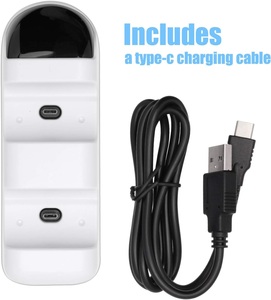 For P5 Controller Charging Station Dual P&S5 Joystick <b>Charger</b> Dock with LED Indicator Light for PlayS&tation 5 Game Controllers - Product Image 3