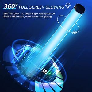 Barre lumineuse LED intelligente à synchronisation musicale RGBIC à 360 degrés, télécommande par application, décoration pour salle de jeu, lumière synchronisée avec la musique - Product Image 5