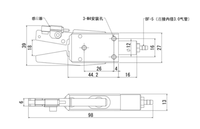 微型气动机器人夹具 微型喷嘴固定装置 带感应功能的机械臂部件 工业自动化设备