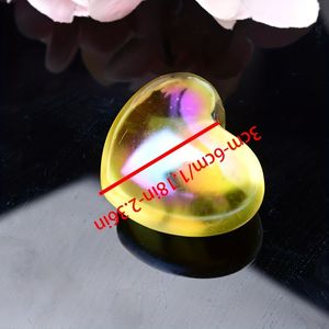 Corazón de Amor Fundido en Blanco Galvanizado Amarillo al por Mayor para Decoración de Escritorio en el Hogar, Serie de Regalos Únicos, Decoración de Habitaciones - Product Image 2