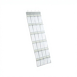24 Pocket Over the Door Hanging <b>Shoe</b> and Accessories Storage Organizer - Product Image 2