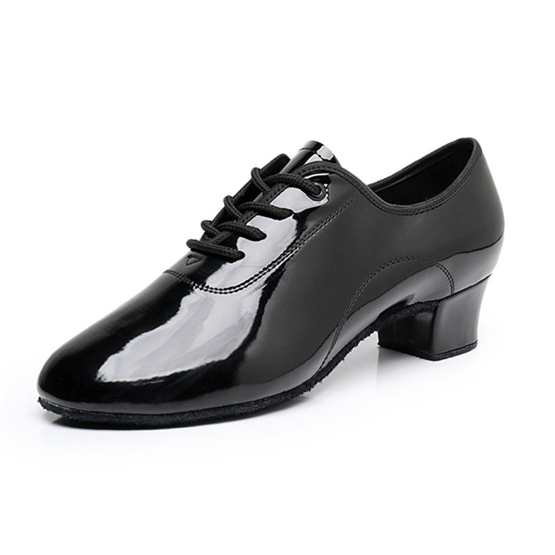Men's Latin Dance Shoes Soft Sole PU Modern Ballroom Dancing Shoes for Kids Boys for Ballroom Latin Dance New Generation Design