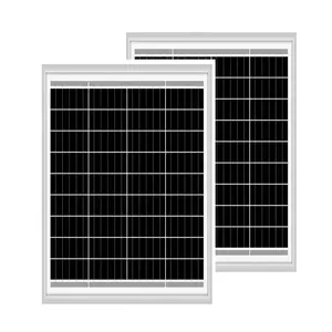 미니 태양 전지 패널 가격 100W 6V 12V 18V 20W 30W 40W 150W 50 와트 사용자 정의 패널 태양열 야외 가정용