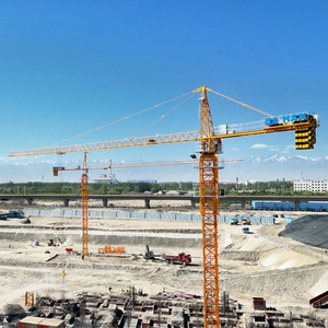 DAHAN Max. Hubkraft 5 Tonnen Topkit Turmkran QTZ63-TC5013 mit Motor für Bauarbeiten Brandneu Werksgefertigt 150m Max. Höhe - Product Image 1