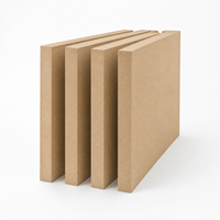 Panneaux MDF pour meubles de cuisine certifiés CE, modernes, E1, blancs, 4x8 pieds, 9 mm, placage bois, écologiques, résistants à l'humidité