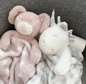 PLHMIA enfants cadeau bébé swaddle <span class=keywords><strong>couverture</strong></span> jouet ensemble de <span class=keywords><strong>marque</strong></span> de mode super doux en peluche ours en peluche <span class=keywords><strong>couverture</strong></span> de sécurité - Product Image 3