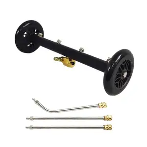 CW-S-05B Power Washer Kit for Car Chassis Cleaning with 45 Degree Angled Wand Kits fit Road Sidewalk Surface Cleaning