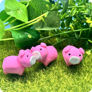 Hayvan şekli karikatür sevimli 3D TPR kauçuk kalem silgisi düzeltme araçları çizim aksesuarları çocuk günü hediyesi - Product Image 6