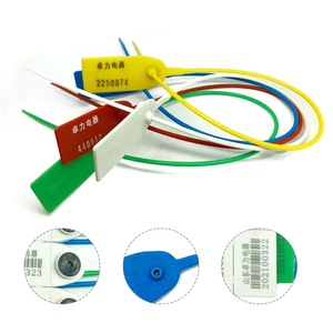 Selos Plásticos de Segurança Ajustáveis SDZL Personalizados, à Prova de Violação, 30cm, Uso Único - Product Image 3