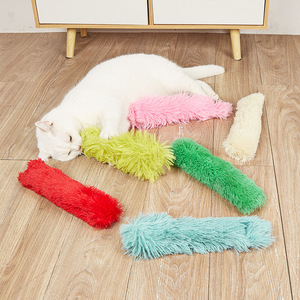 Juguete interactivo para gatos, teaser para gatos, juguetes para masticar mascotas, juguetes de hierba gatera de peluche - Product Image 2