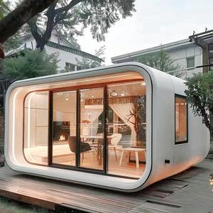 บ้านสำเร็จรูปสีขาวจากโรงงานโดยตรง ขนาด 20 ฟุต 40 ฟุต 1-2 ห้องนอน แบบเคลื่อนย้ายได้ สำหรับร้านกาแฟ สำนักงาน - Product Image 2