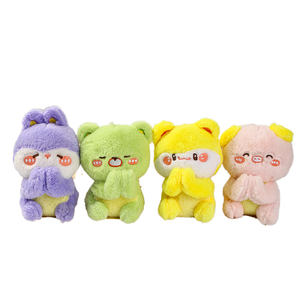 Nuovo Ciondolo Peluche a Forma di Orso Cartoonesco, Decorazione Appesa per Zaino, Piccola Bambola, Produzione e Vendita all'Ingrosso - Product Image 1
