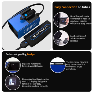 ขายส่ง KONBEST KB-CL03-A ปลอกประคบเย็นแบบกำหนดเองสำหรับคอ ไหล่ ขา และเท้า ระบบทำความเย็นด้วยน้ำแข็ง (ตั้งเวลาได้ 5-120 นาที) - Product Image 3