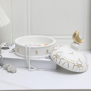 Ornement de rangement en forme de tour architecturale islamique du Moyen-Orient avec un design artistique créatif pour souvenirs, décoration intérieure, cadeau d'affaires - Product Image 3