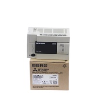 Módulo PLC Serie FX3U FX3U-16MR/ES-A en Stock, Controlador Lógico Programable (PLC) de Alta Gama, Unidad CPU MELSEC-F - Serie FX3U