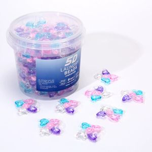 Boules de <span class=keywords><strong>lessive</strong></span> Camellia 5-en-1 en seau – Parfum longue durée, <span class=keywords><strong>adoucissant</strong></span>, puissant détachant concentré - Product Image 1