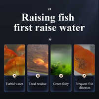 YEE Vente en gros d'accessoires d'aquarium sur mesure, média filtrant pour aquarium, bac à poissons, nano-bactéries