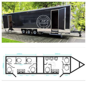 ร้านอาหารเคลื่อนที่หรูหราแบบตู้คอนเทนเนอร์สำเร็จรูปสำหรับขายอาหารจานด่วนกลางแจ้ง - Product Image 3