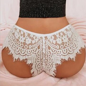 Women Lingerie G String Lace Underwear Female Sexy T Back Thong <strong>Sheer</strong> Panties Transparent <strong>Knickers</strong> - Product Image 3