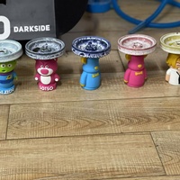 Promotion : Bol à chicha en céramique et silicone, accessoires pour chicha, bol à tabac style dessin animé