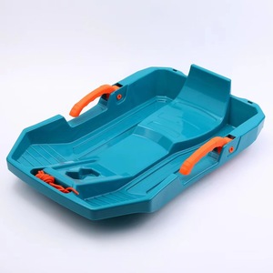 Skis en plastique pour enfants, pour le plaisir des glissements sur la neige en hiver, luge et planche à neige, jouet - Product Image 2