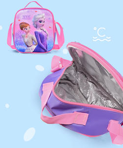 Ensemble 3 pièces de mode 3D étanche pour l'école primaire, sac à dos dessin animé pour enfants de 1 à 6 ans, sac à crayons, repas, fermeture éclair en nylon - Product Image 5