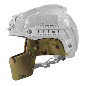 REVIXUN <span class=keywords><strong>Casque</strong></span> tactique cellule aramide léger fendu 4 points <span class=keywords><strong>de</strong></span> suspension CHOPS CP Protection des oreilles - Product Image 1