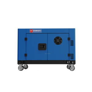 Mijnen en oliebronnen 10KW super stille open frame draagbare dieselgenerator 50Hz ATS optie 1-fase/3-fase kleine unit - Product Image 2
