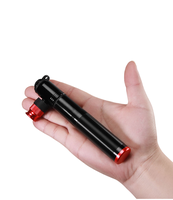 Pompe à vélo portable multifonction PRO STAR HQ-75 en alliage d'aluminium avec adaptateur de valve de conversion pour VTT universel