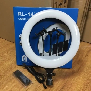 RL14 36cm LED Anillo de luz Fotográfico Selfie Anillo de iluminación para Smartphone <span class=keywords><strong>Youtube</strong></span> Maquillaje Video Studio - Product Image 1