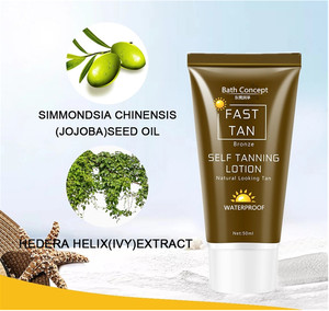 <span class=keywords><strong>Crema</strong></span> <span class=keywords><strong>Autobronceadora</strong></span> Vegana, Herbal, Sin Silicona, Libre de Crueldad Animal, con Fragancia Floral para Cuerpo y Rostro, Marca Privada OEM ISO GMPC - Product Image 2