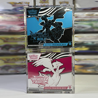 Boîte de présentation personnalisée pour booster box UPC ETB, boîte d'entraînement d'élite, boîte avec couvercle magnétique, assemblage à vis, fermeture, protection en acrylique, boîte ETB