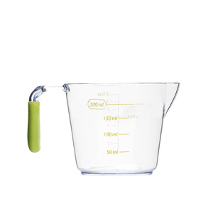 BPA Free 3 Piece Plastic <strong>Measuring</strong> <strong>Cup</strong> <strong>Set</strong> with Silicone Handle - Product Image 3