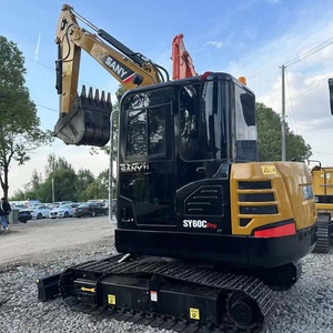 Mini-excavatrice d'occasion Sany Heavy Industry 6 tonnes SY60C SY60 SY60pro-9, équipement d'occasion de marque chinoise - Product Image 1