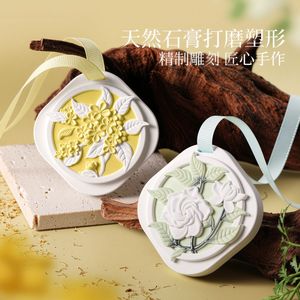 Natural Gypsum Scented Pendant Irregular Shape Long Lasting Fragrance For Clothing Deodorizing Gifting - Product Image 1