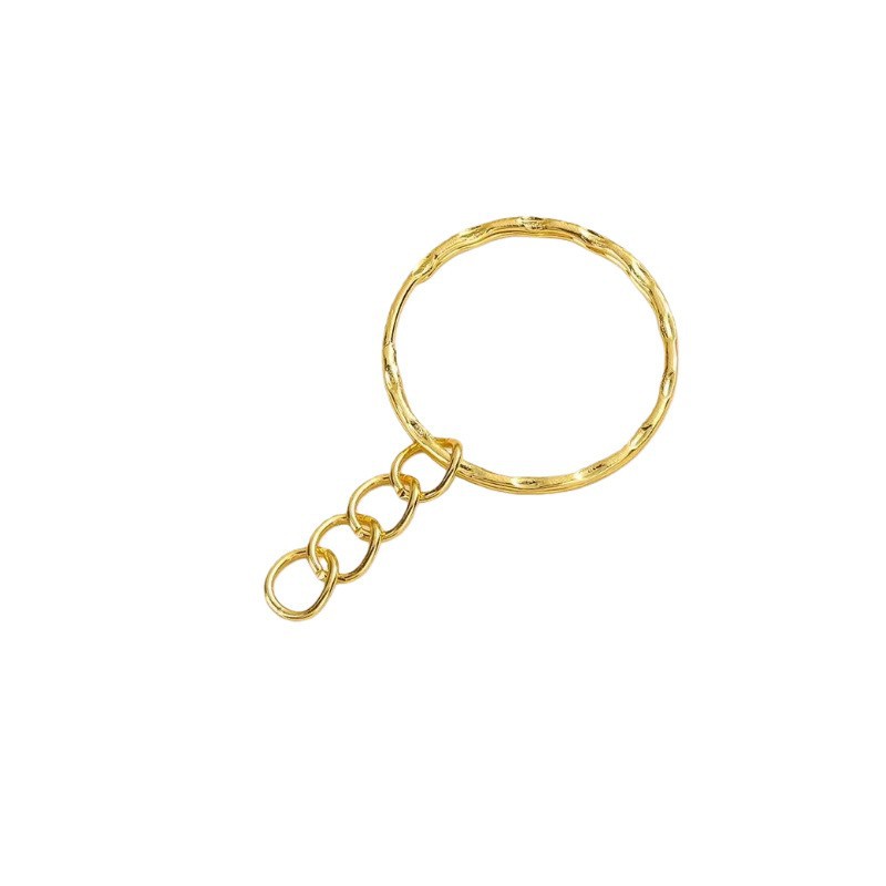 Cadena colgante de 4 eslabones en relieve de 25 mm