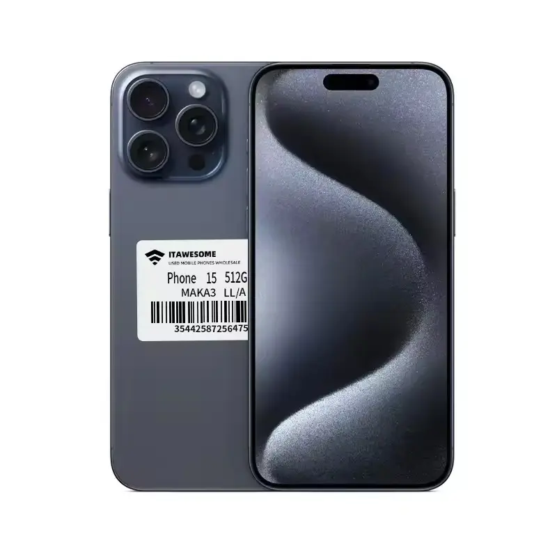 2023 New Products For phone 15 Pro Max 1tb 11 Pro Phones Factory Unlocked Natural Titanium Blue Titanium White Black phone15
