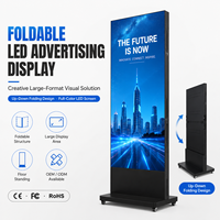 Pantalla LED para Publicidad, Máquina Publicitaria Plegable, Unión sin Costuras, Pantalla Grande Móvil con Unión sin Costuras