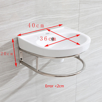 Mini Lavabo Mural de Balcon pour Petits Espaces, Vasque Compacte Suspendue